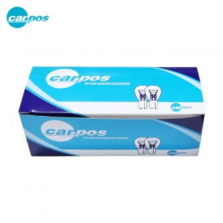 카포스 싱글전구 12V 21W 투명 10개 세트 브레이크전구등 후미등 후진등