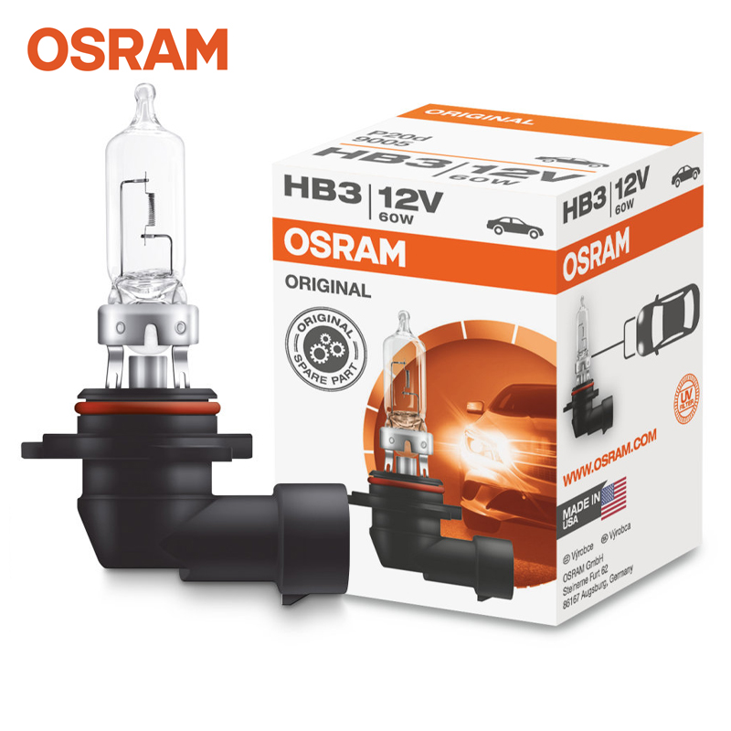 오스람 HB3(9005) 쉐보레 올뉴 크루즈(프로젝션)(17년~) 할로겐 전조등 자동차 전구 12V 60W