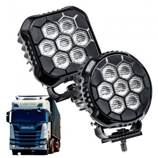 합법인증 엑셀라이트 LED 뒷바퀴 조명등 12V 24V 버스 승합차 캠핑카 작업차량 IP69K