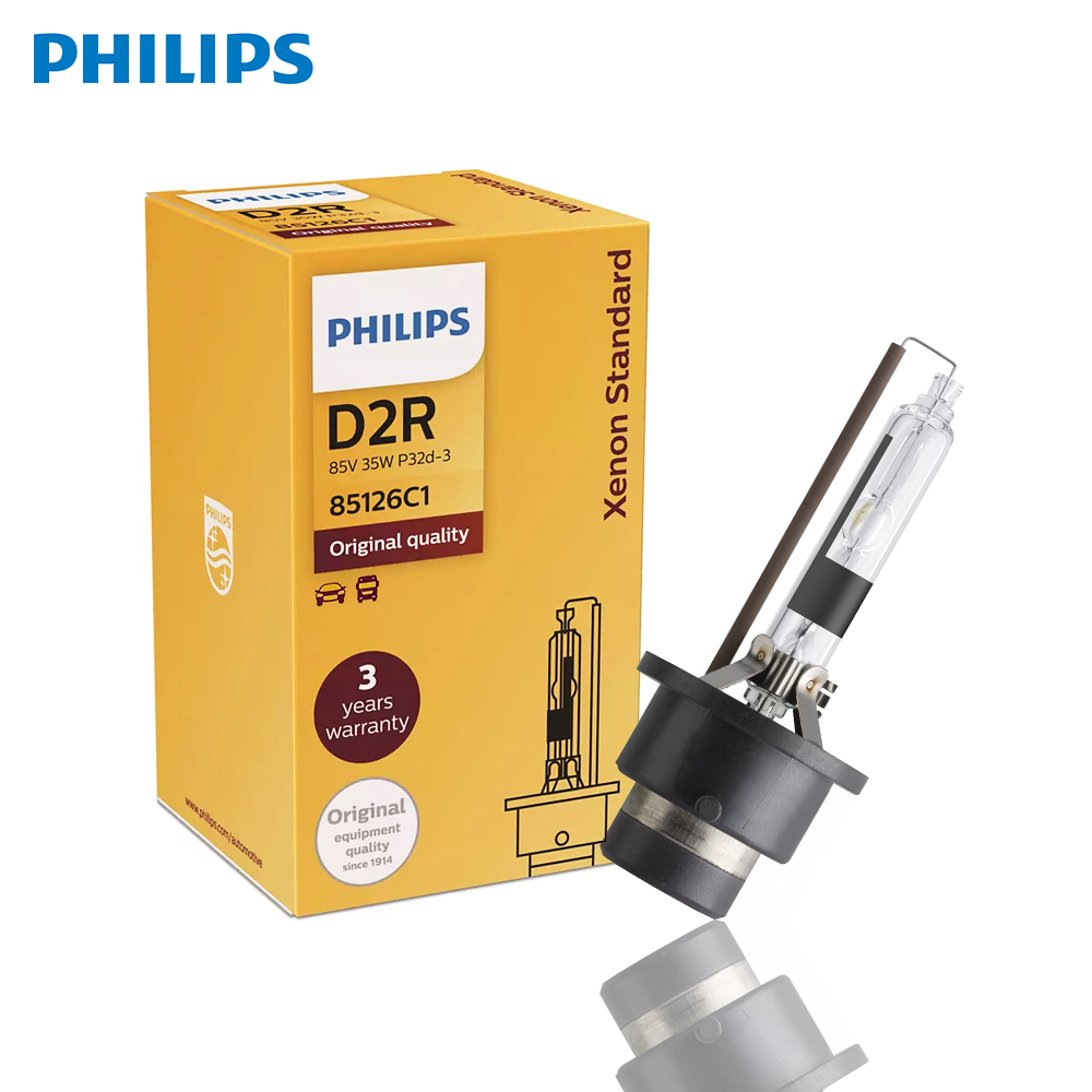 필립스 독일산 제논벌브 스탠다드 HID D2R 4200K 자동차 전조등 헤드라이트 차량 전구 램프 85126C1