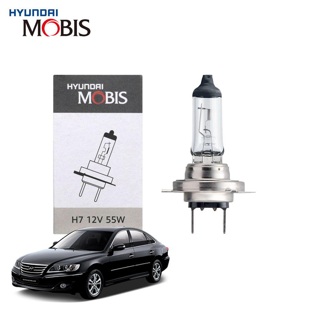 현대모비스 H7 현대 그랜져TG 할로겐 순정형 전조등 자동차 전구 상향등 하향등 12V 55W