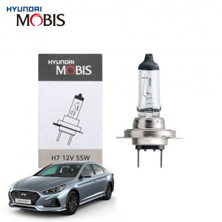 현대모비스 H7 현대 쏘나타 뉴라이즈 하이브리드 할로겐 순정형 전조등 자동차 전구 12V 55W
