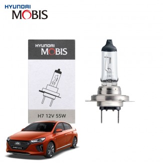 현대모비스 H7 현대 아이오닉 하이브리드 할로겐 순정형 전조등 자동차 전구 하향등 12V 55W