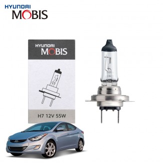 현대모비스 H7 현대 아반떼MD 할로겐 순정형 전조등 자동차 전구 12V 55W