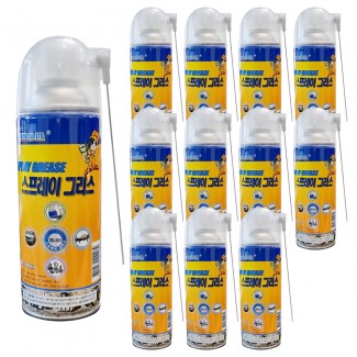 카피아 스프레이 물그리스 SG-200 장기윤활, 방청, 뿌르는 구리스 420ml x 12개