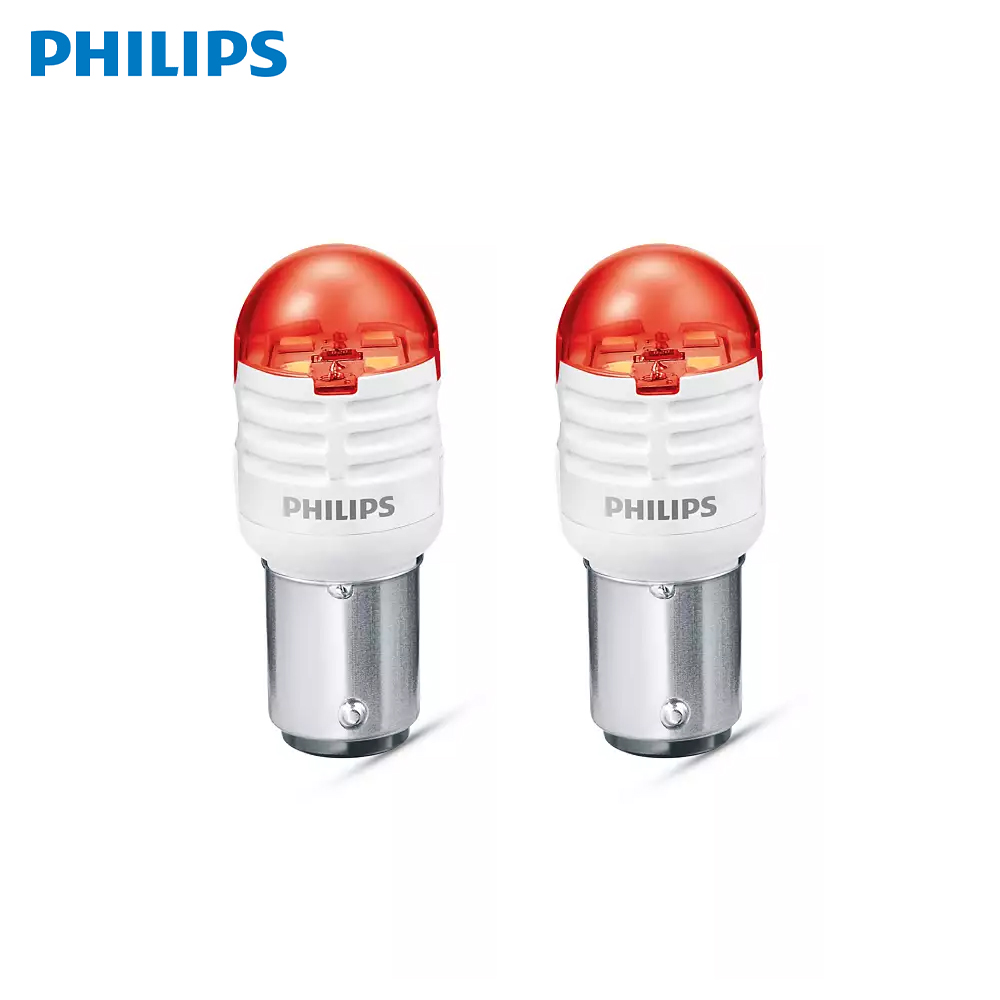 필립스 울티논 프로 3000 LED 시그널램프 더블전구 12V P21/5W 레드 브레이크등 미등