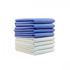 탑크린 다목적 세무융 특대형 백색/청색 (비포장) 180cm x 50cm(±5cm) 세차 타월